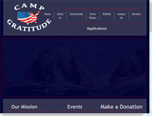 Tablet Screenshot of campgratitude.org